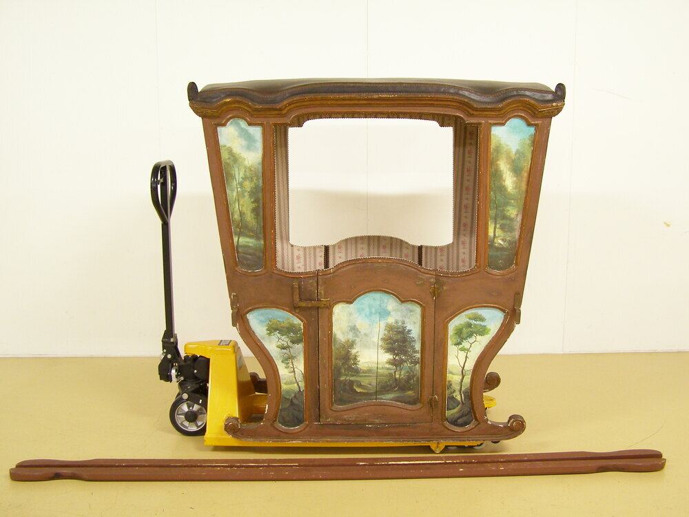 spaanse draagkoets, sedan chair, palanquino