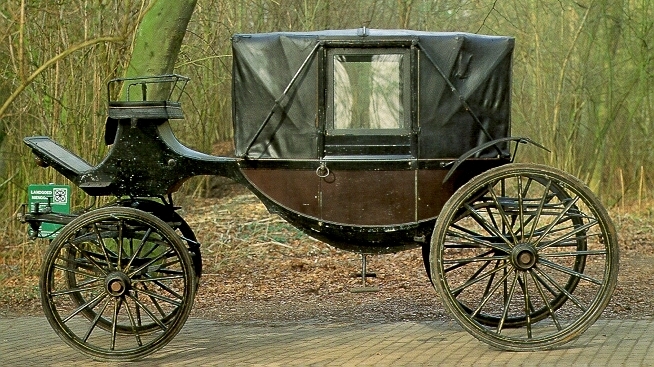 rijtuig, landauer, schuitlandauer