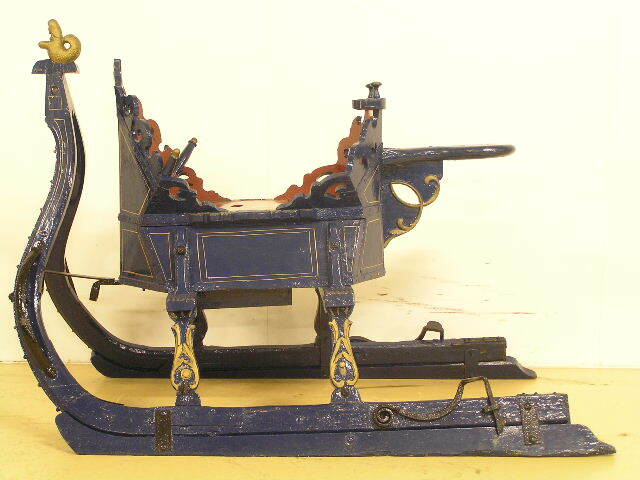 slede, slee, arrentikker