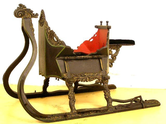 slede, slee, arrentikker