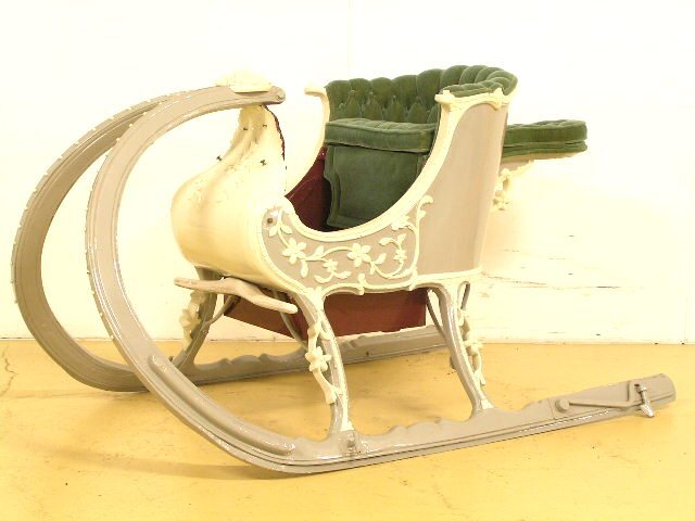 slede, slee, franse arrentikker