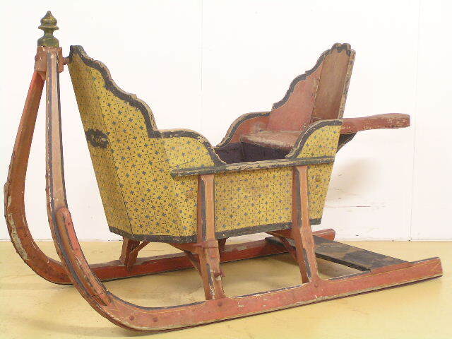 slede, slee, arrentikker