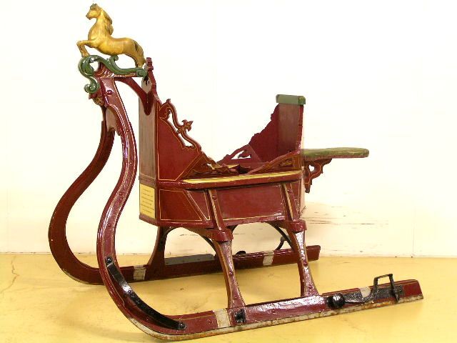 slede, slee, arrentikker