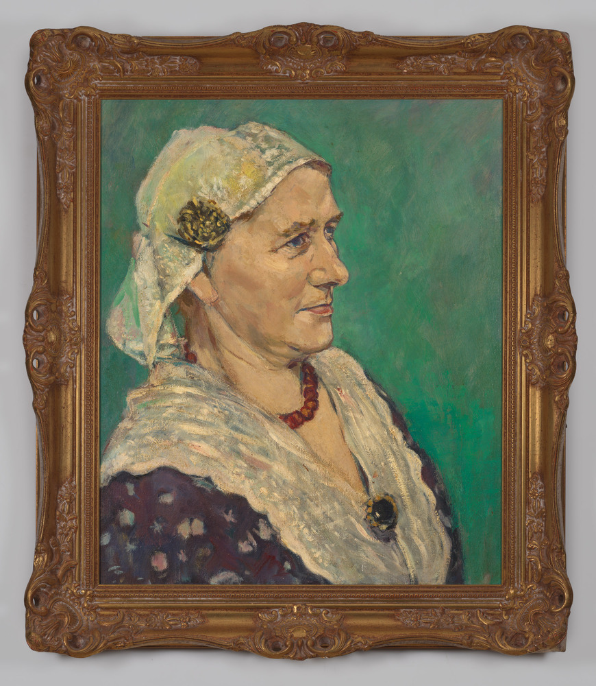 Schilderij voorstellende portret Selina Alberts-Bloema