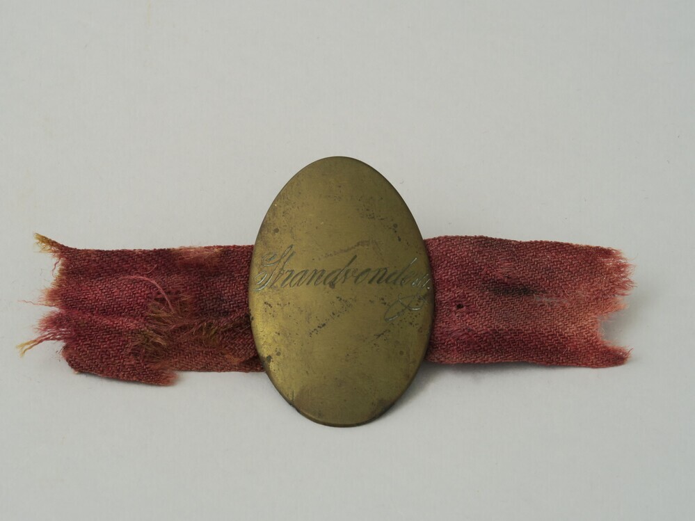 Armband gevonden strandvondst door strandvoogd Rottum