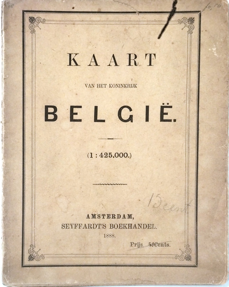 Kaart van het koninkrijk België