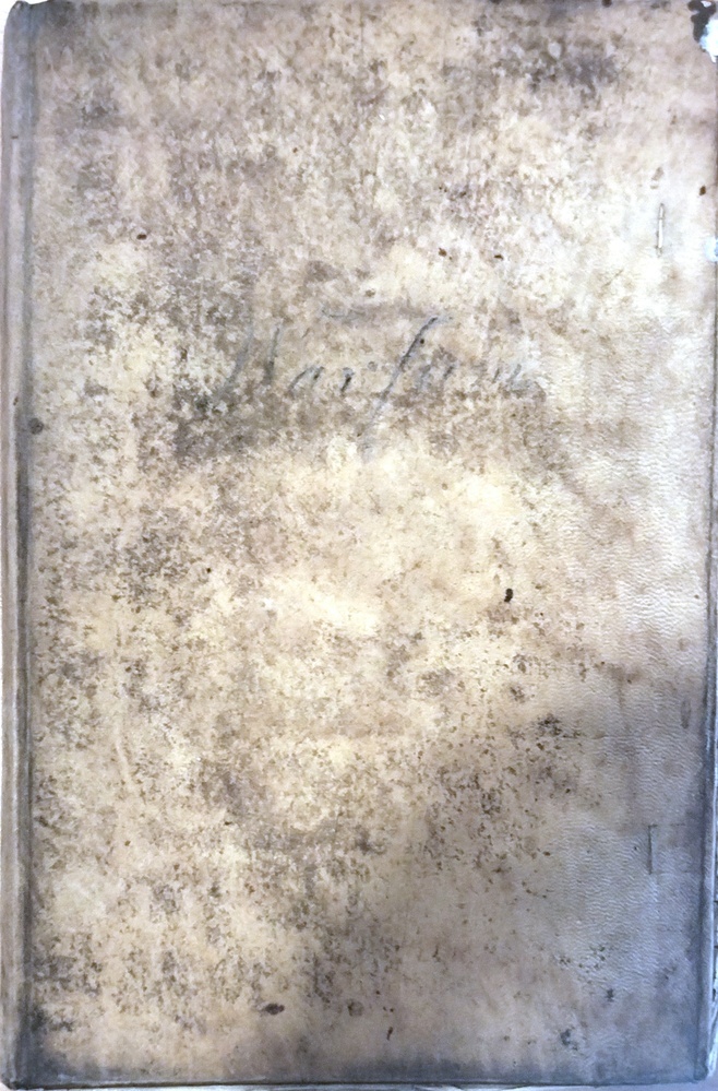 Kasboek van persoon uit Warffum uit einde negentiende eeuw.