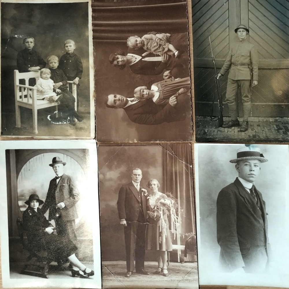 7 foto's van de familie Slim