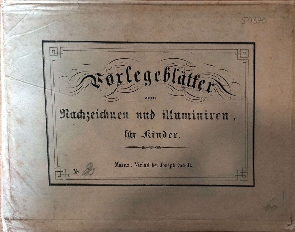 Vorlegeblätter zum Nachseichnen und illuminiren für Kinder