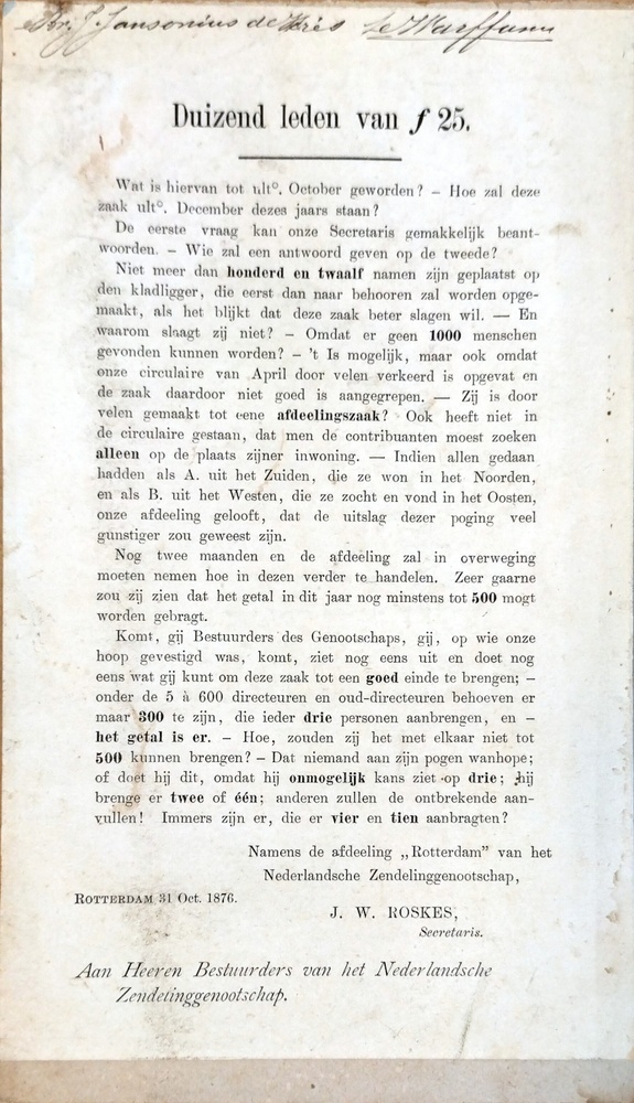 Extract-acten. Julij-September 1876