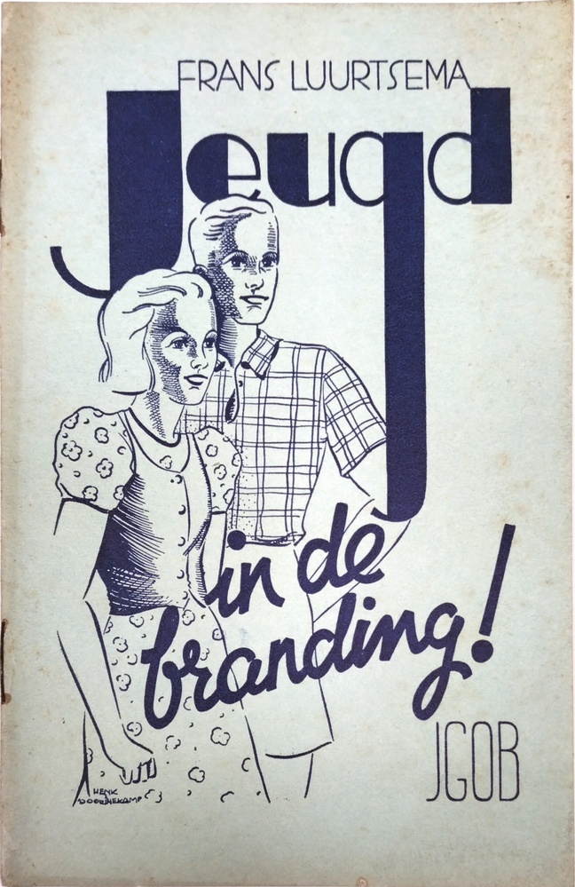 Frans Luurtsema; Jeugd in de branding. 1939