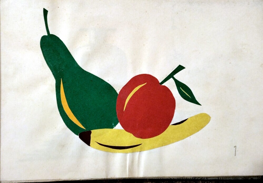 Boekje met handgemaakte knipwerken