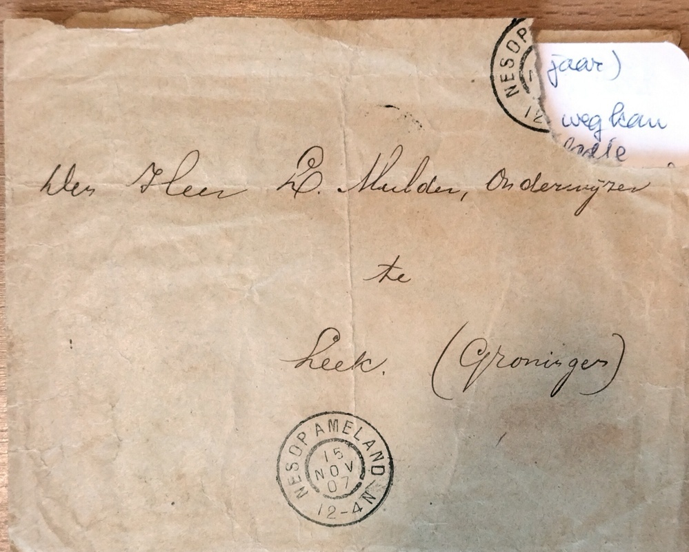 Concept brief van ouders aan onderwijzeres