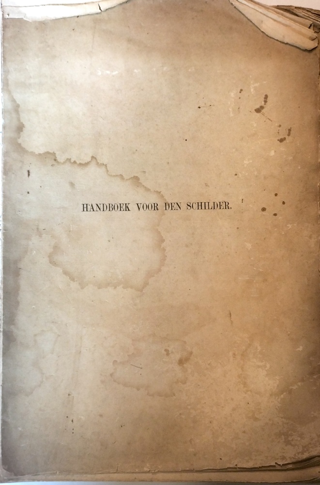 Handboek voor den schilder