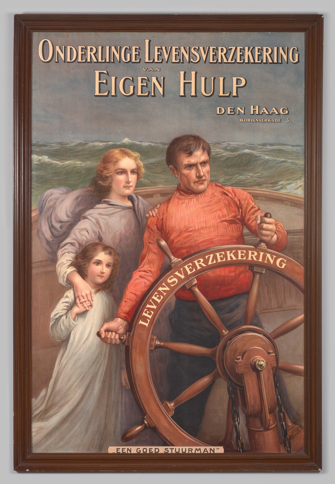 reclameprent "Een goed stuurman"