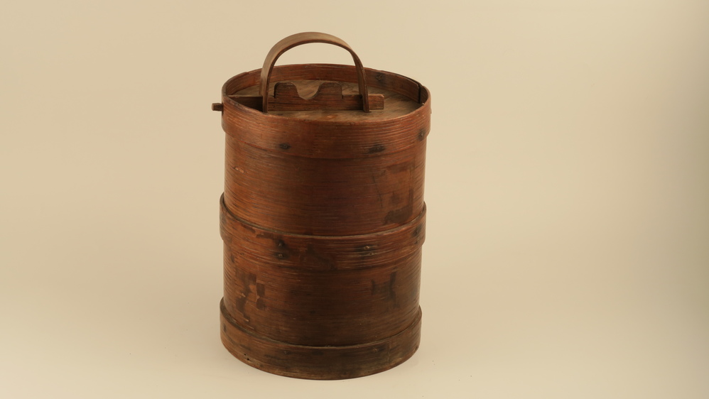 Ronde spanen doos (butte ?)