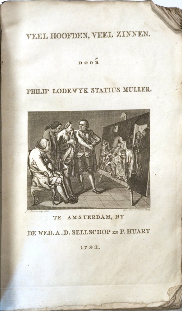 Veel hoofden, veel zinnen. Eerste deel. Statius Muller, P.L.
