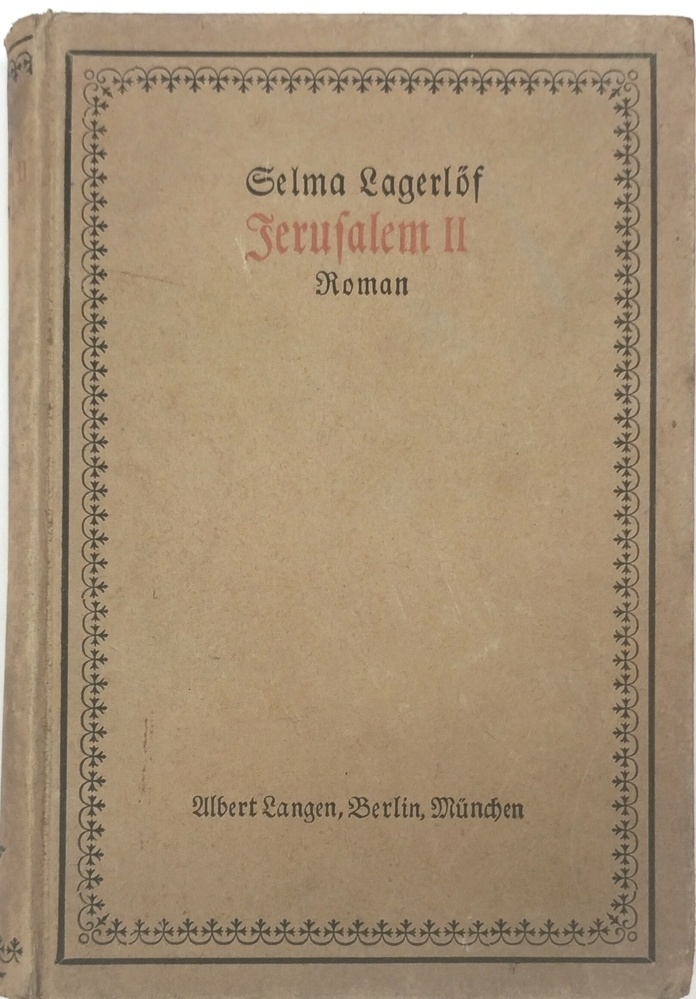 Jerusalem II (Im heiligen Lande). Lagerlöf, S.
