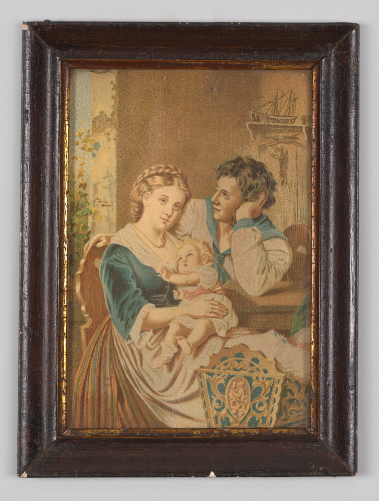 Prent ouder met kind