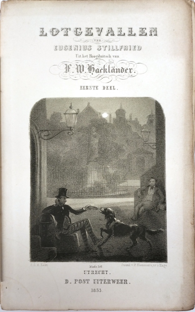 Lotgevallen van Eugenius Stillfried uit het Hoogduitsch van F.W. Hackländer. 1853 deel 2