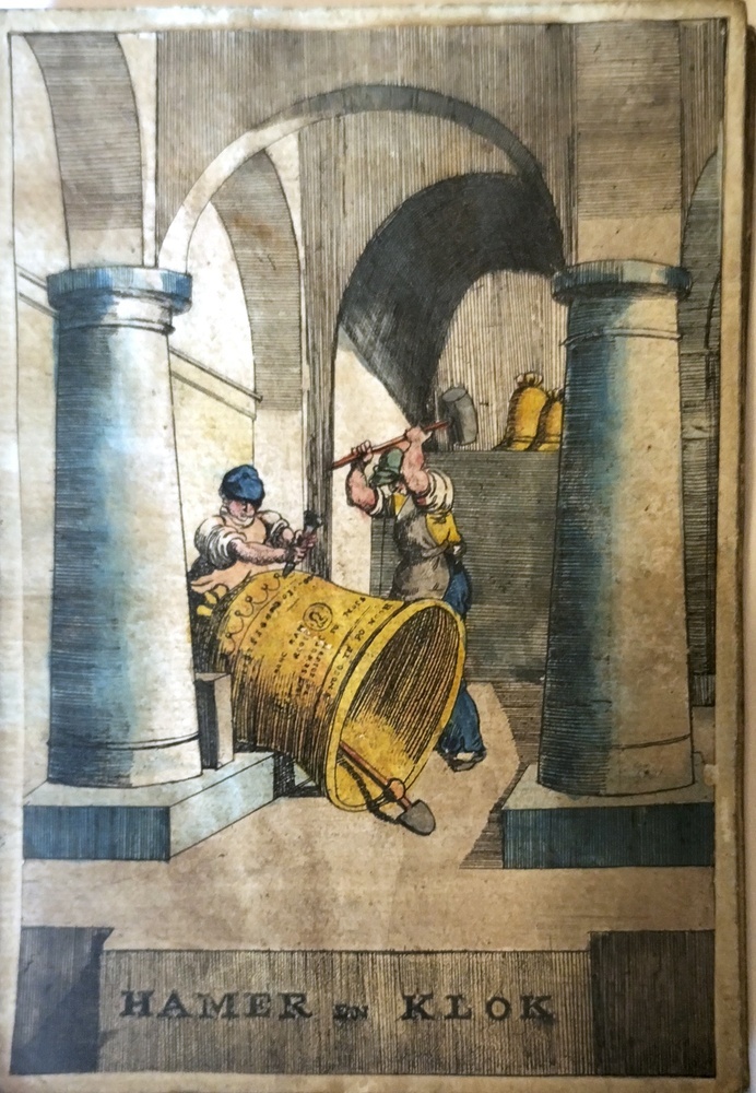 Vijf kaartjes met afbeelding