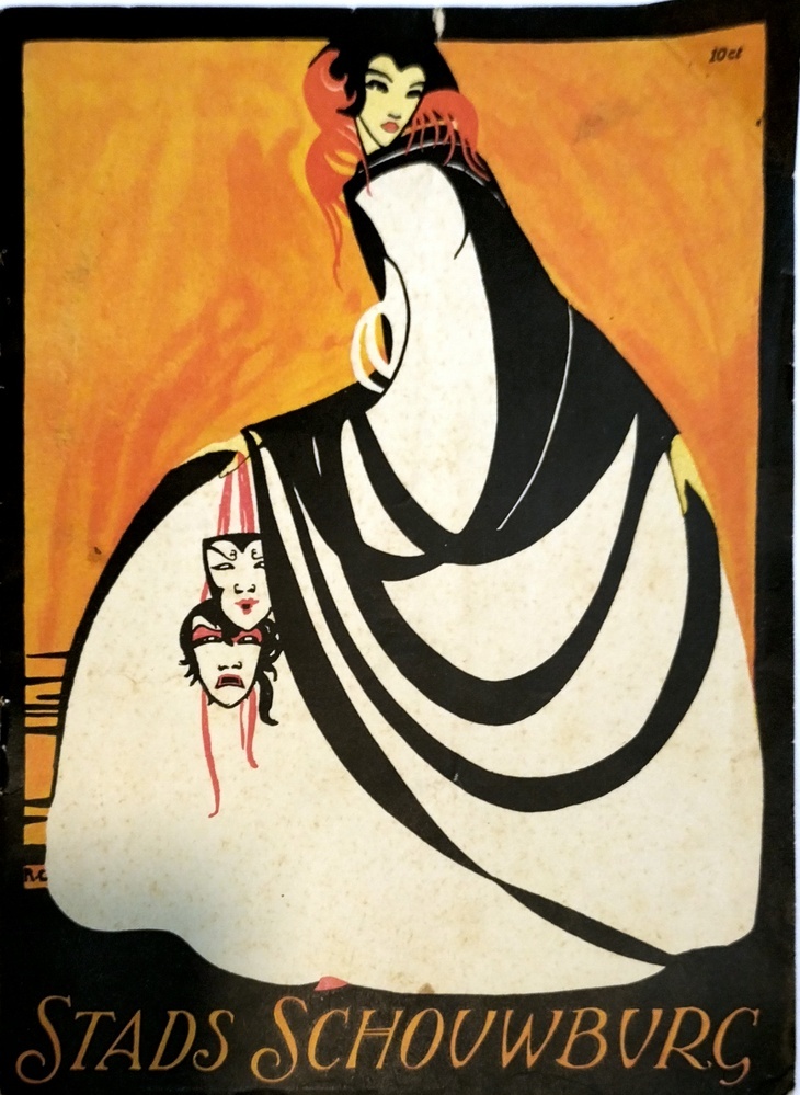 Stads Schouwburg. Alliance Francaise; Spectacle organisé par 'Les Nouvelles Tournées'.