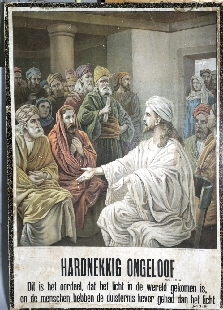 Schoolplaat Hardnekkig Ongeloof
