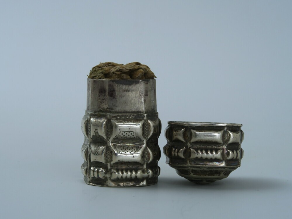 Snuifdoosje van 2e gehalte zilver