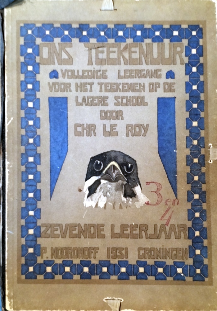 Ons Teekenuur; volledige leergang voor het teekenen op de lagere school door Chr. le Roy. 1931