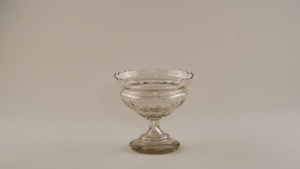 Glazen klontjesschaal