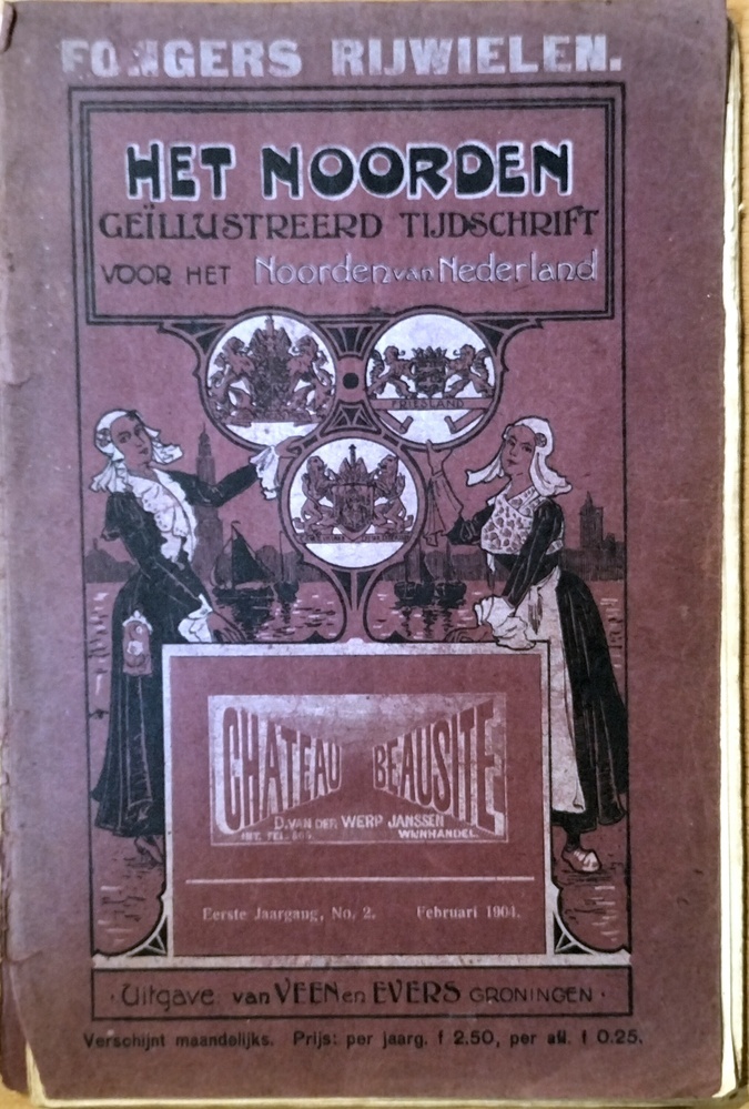 Fongers Rijwielen. Het Noorden; Geïllustreerd tijdschrift voor het Noorden van Nederland.
