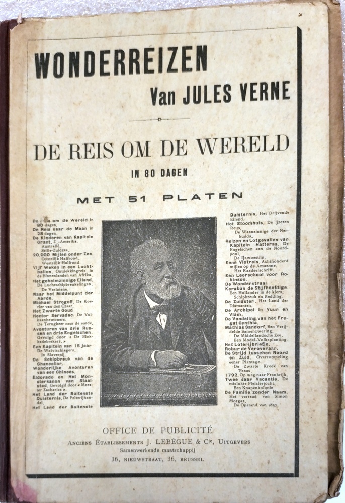 De reis om de wereld in 80 dagen. Verne, J.
