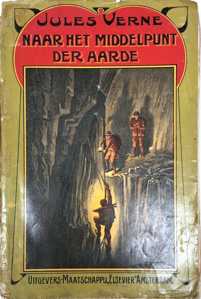 Naar het middelpunt der aarde. Verne, J.