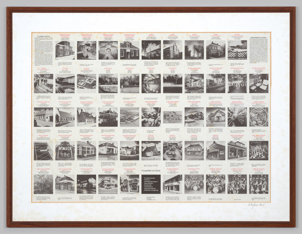 Afbeeldingen van de belangrijke panden in Warffum