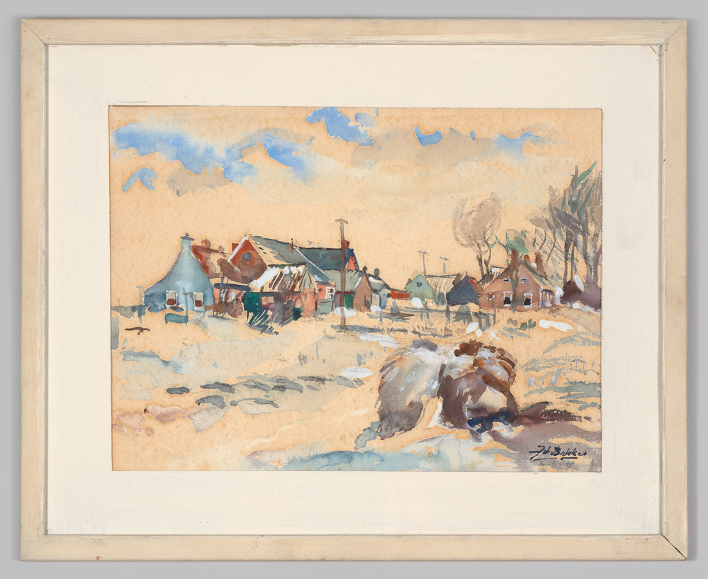 Oude Dijk te Warffum, Winter