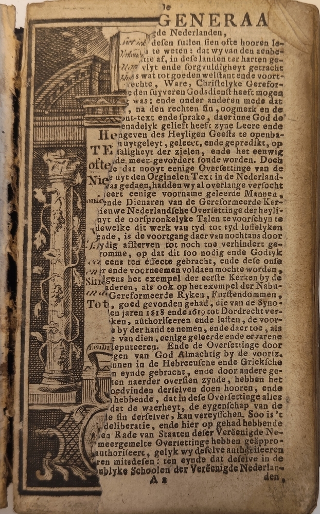 Voorblad mist. (oude en) Nieuwe testament