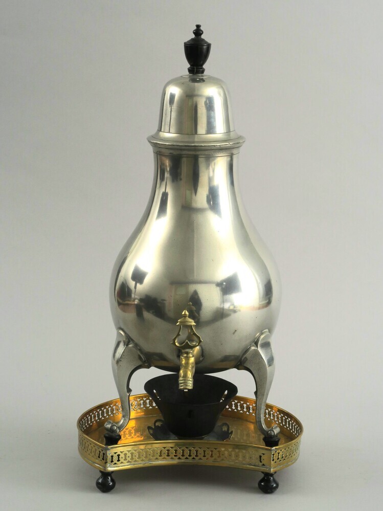 Zilver metalen kraantjespot