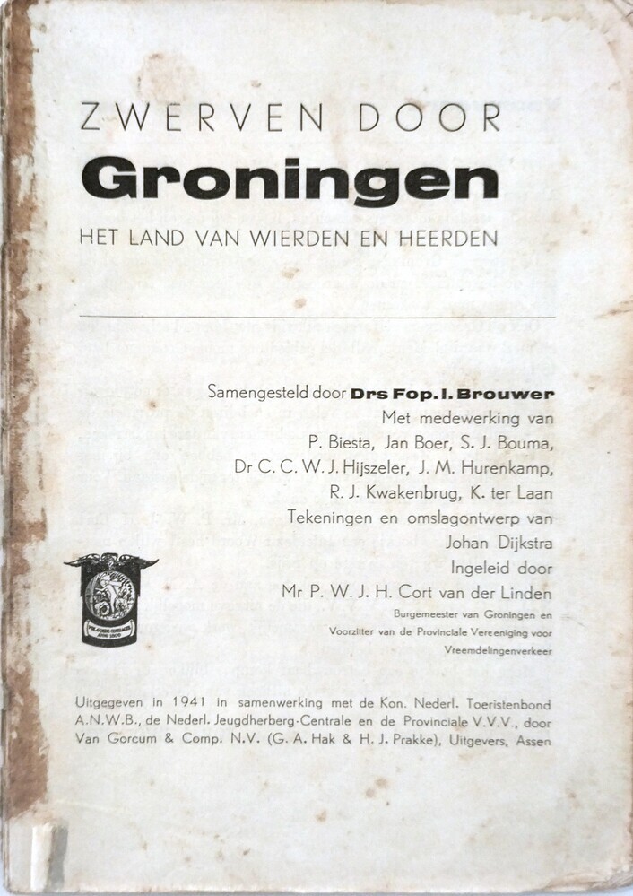 Zwerven door Groningen. Brouwer, Fop.I.