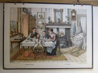 16 schoolplaten dagelijks leven Nederlands-Frans