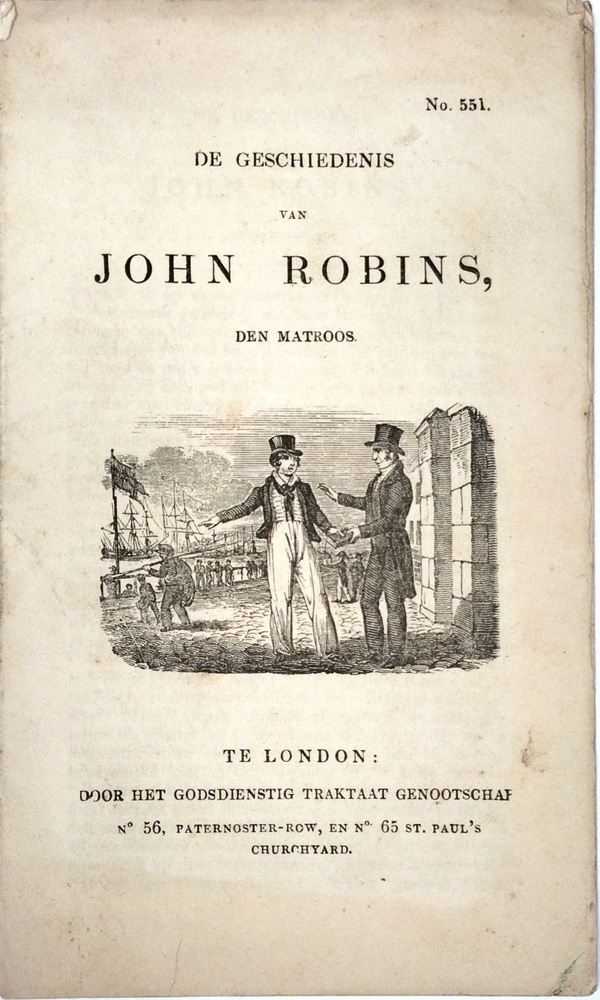 De geschiedenis van John Robins, den matroos.