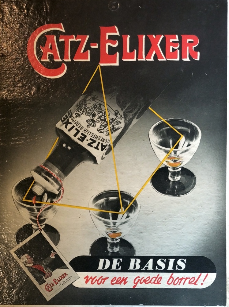 reclameplaat Catz-Elixer