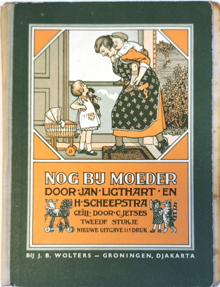 Nog bij moeder door Jan Ligthart en H. Scheepstra. 2e stukje, nieuwe uitgave, 11e druk, 1951.