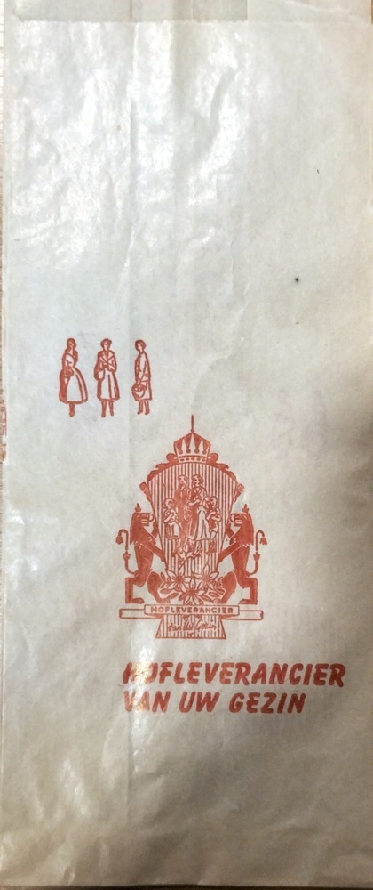 papieren zakken voor verkoop groenten of fruit