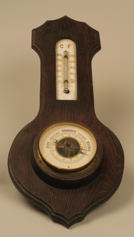 Barometer met thermometer
