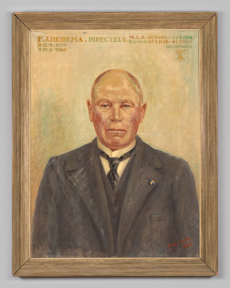 Portret van ir. J. Heidema
