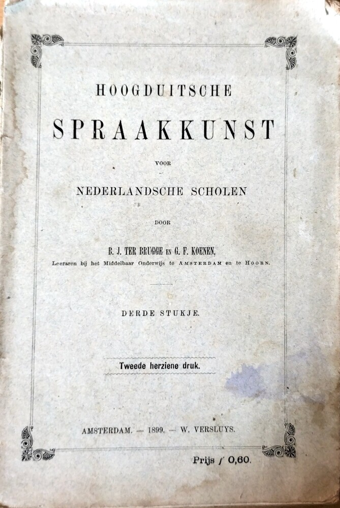 Taal en Stijl. Denk- en steloefeningen ten dienste van hen, die zich voor het hoofdonderwijsers-examen of voor een vergelijkend examen voorbereiden, door Th. J. Bosman. 1898