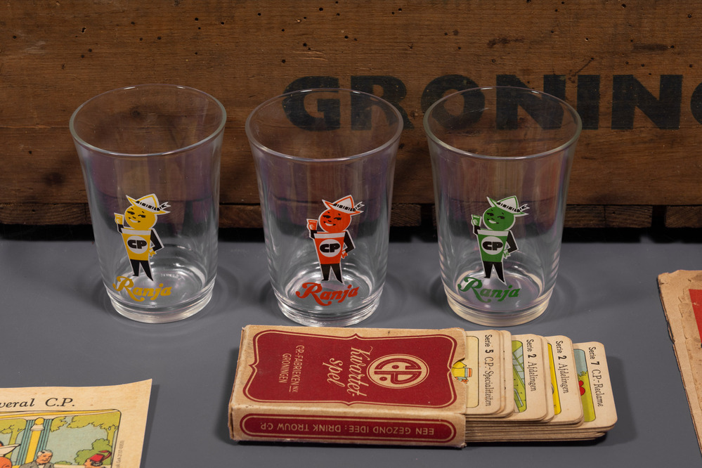 Ranjaglas Polak, groen, Dirk Hart, ca. 1960-1969