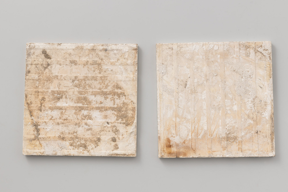 Tegels synagoge Veendam, keramiek