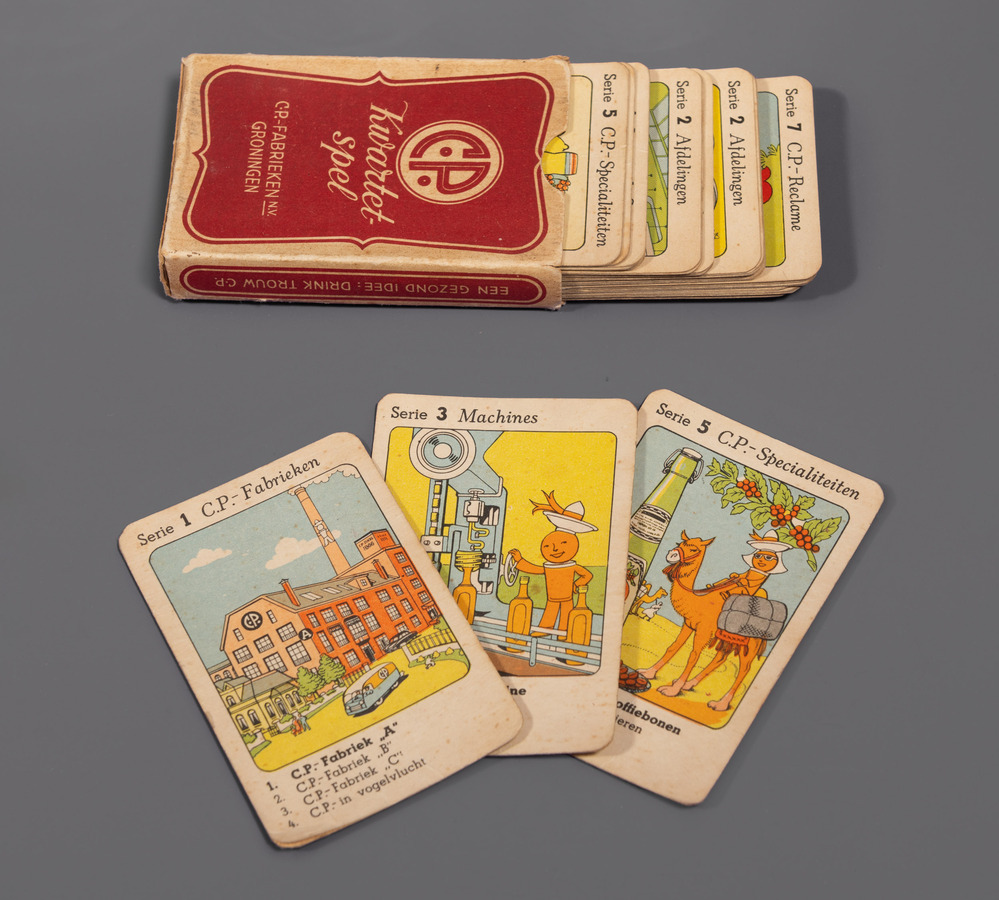 Kwartetspel CP, circa 1950-1960