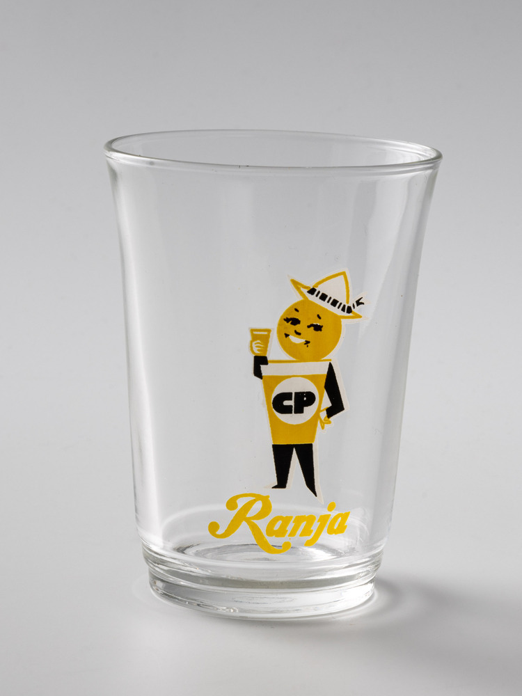 Ranjaglas Polak, geel, Dirk Hart, ca. 1960-1969